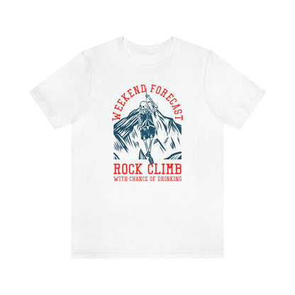 Rock Climb and Drinking Tee